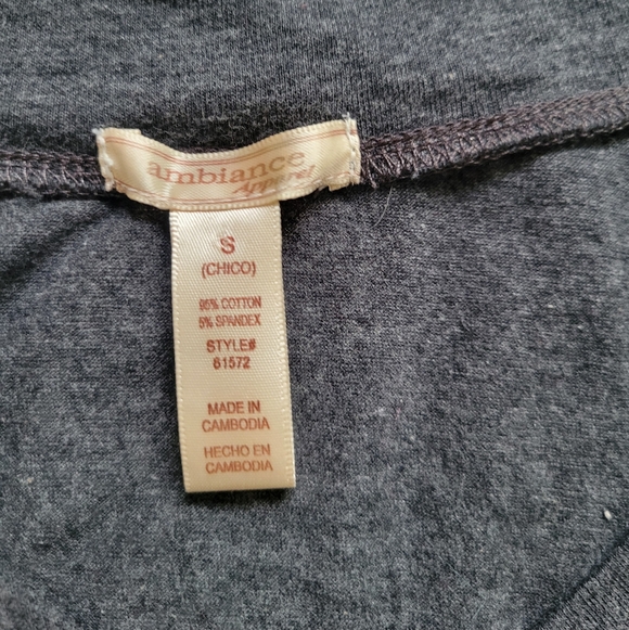 Long Sleeve Tops - Blue, Gray, and Black Bundle Size Small - Picture 4 of 6